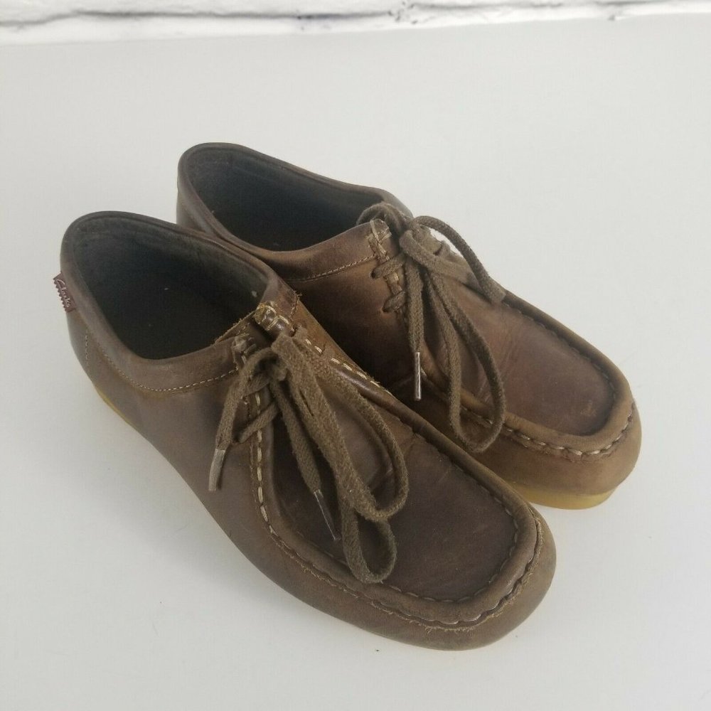 Clarks Originals Wallabee Beeswax Leather Shoes